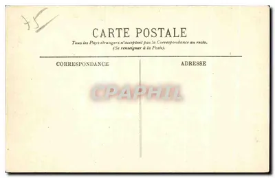Hotel Biron (Antigo Convento do Sagrado Coração) — A Capela — Paris — LL. — n° 1839 — Verso