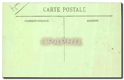 Paris — Palais du Président de la Chambre des Députés — LL. — n° 639 — Achterkant