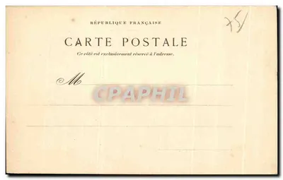Fontanna Świętego Michała — Paryż — Wydawca E. L. Gillaudet, numer serii nieczytelny — Rewers