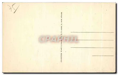 Schody domu 17, ulica Visconti — wydruk 'PORTIER' — Wydawca E. 5997 — Rewers