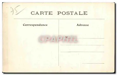 Capela do Antigo Convento dos Enfants-Trouvés — Paris — L. J. & Cie, Angoulême-Paris — Verso