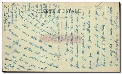 Paryż — Plac Bastilii i Kolumna Lipca — A. P. — Rewers