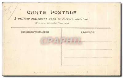 Paris inundado (janeiro de 1910) — Pont du Change — edição não identificada — Verso
