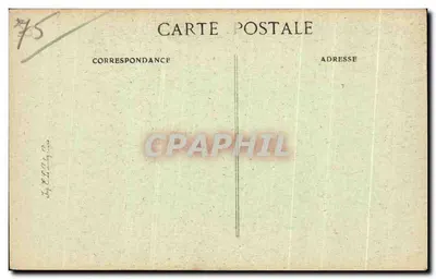Hôtel de Beauvais — Rue François-Miron, 68 — Starszy Paryż — E.D. nr 52 — Rewers