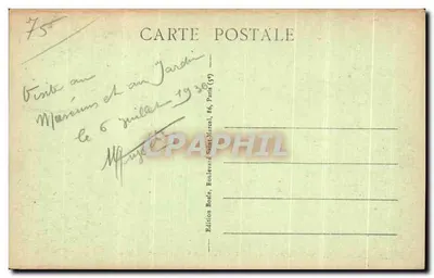 Paryż - Muzeum Historii Naturalnej. Wielka Klatka — Wydawnictwo Boile, 86, Paryż — Rewers
