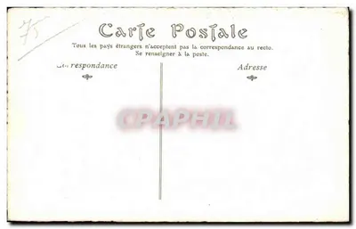 Stary Paryż — Katedra Świętej Geneviwy, w 1781, obecnie Panthéon — ND Phot, n°256 — Rewers