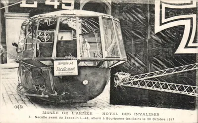 Zeppelin L.49 — Ordu Müzesi — Invalides Otelı