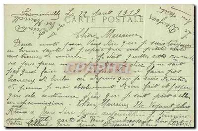 वरेन्नेस (नवंबर 1918) — लड़ाई के बाद एक इमारत के अवशेष — श्रृंखला 9 — पीछे