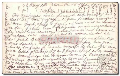 Arras — Danos de guerra na rue des Quatre-Crosses — L. C. H. Paris, n° 369 — Verso