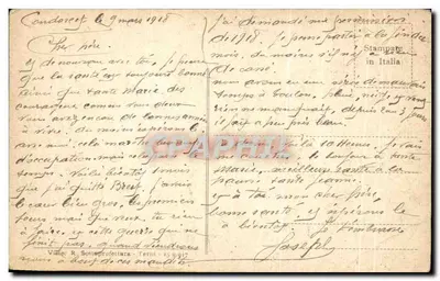 Messina — Ropine e incendio del Municipio — VAT 5612 — Verso