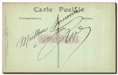 Monte-Carlo — Os Jardins — Imp. Créteil e Cie — Verso
