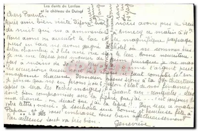 As dentes de Lanfon e o castelo de Duingf — Yvon — n° 107 — Verso