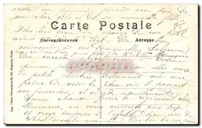 Ogród Botaniczny — Belweder Labiryntu — Wyd. Photo-Mécanique 189, Wyd. Magnin, Paryż — Rewers