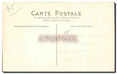 Paryż — Les Invalides — Remparts — P. Marmuse, Paryż, nr 384 — Rewers