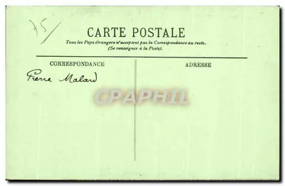 Paryż — Instytucja Dzieci Niewidomych — statua Valentina Haüy — wydawca LL. — Rewers