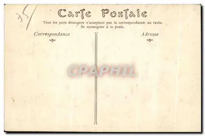 Paris — A Abadia dos Bosques, o último Salão da Sra. Récamier — ND Phot, n° 1685 — Verso