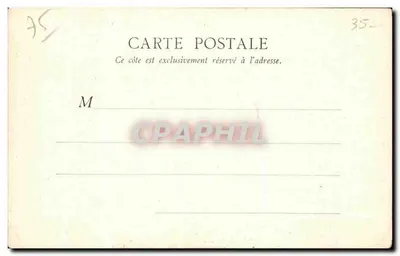 París — Iglesia de Sainte-Clotilde — B. F., París, n° 160 — Reverso