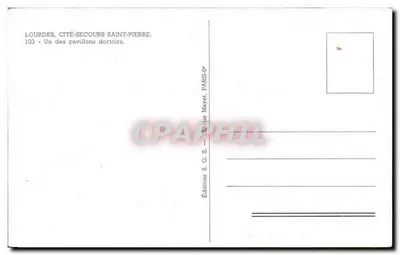 San Vincenzo de Paoli — statua e padiglione — Edizioni S.O.S. Mayet — Verso