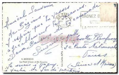 Stary Most i Saint-Nazaire — Beziers — wydawca APA, n°8 — Rewers