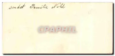 Bouquet de bruyère et de branches de sapin — carte de vœux pour le Nouvel An — éditeur non imprimé — Verso