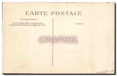 Floresta de Fontainebleau — Cruz de Franchart — E.P.D. — Verso