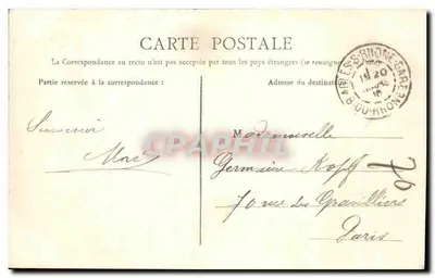Arles — Vista geral dos Claustros de São Trofimé — Foto Douzon, óptico, Arles-sur-Rhône — Verso