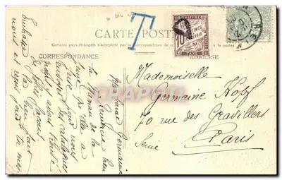 Reims — Church of Saint-Maurice — Publisher L. 21 — Back
