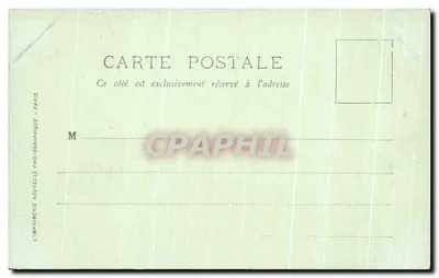 Jardins de Versailles — Os Banhos de Apolo — LL. n°47 — Verso