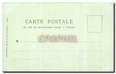 Ogród Versaille — Parterre de Latone, widziane z Fer-à-cheval — LL. — Rewers
