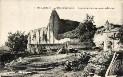 Maillezais — A Abadia (século XI) - Rabelais esteve lá como religioso