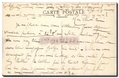 Castelo-Gaontier (Mayenne) — O Hospital — Vista tirada do Quai de Lorraine — Coll. Friction, Castelo-Gaontier — Verso