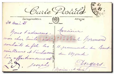 PARIS — Hôtel de Ville i most Arcole — LL — Rewers