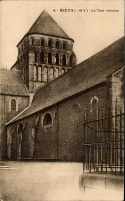 Redon (Il.-et V.) - A Torre Romana — editor desconhecido, n°4