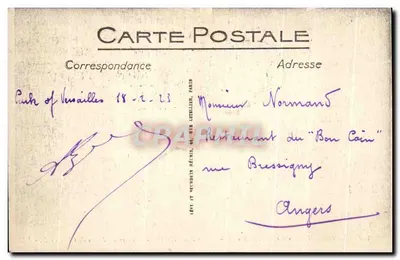 Versailles — Le Petit Trianon — Muzeum samochodów — Samochód koronacji Karola X — Rewers