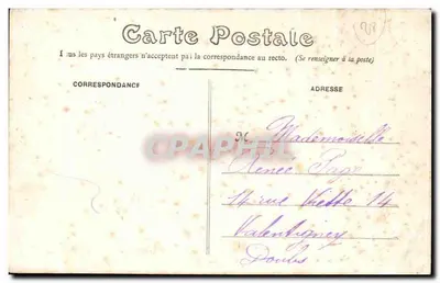 Castello di Châteaudun — Facciata Ovest — G.P. 46 — Verso