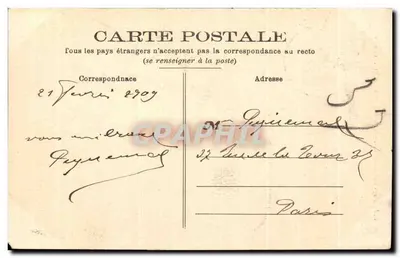 Châteaudun — Fuente de la Plaza del 18 de Octubre — L.P. 70 — Reverso