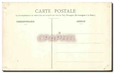 Dreux (Eure-et-Loir) — O Ponte em forma de cesto conectando o Parque aos Jardins da Capela São Luís — E.P. - 3243 — Verso