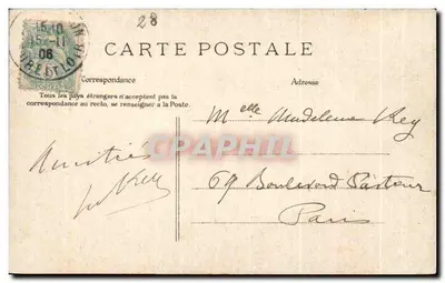 Châteaudun — Wzgórza zamku — Wydawca C. i L. n° 177 — Rewers