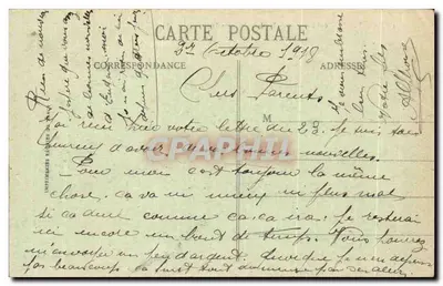 Dreux — Vue générale prise de la Chapelle Saint-Louis — Ch. Joueault, édit., Dreux — Verso