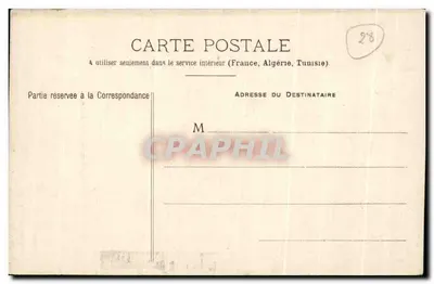 Chartres — Święty Aignan — Clovis Barret, wydawca — Rewers