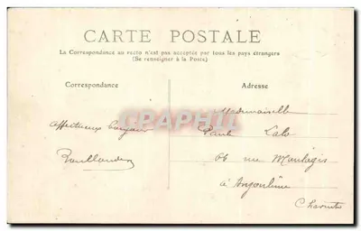 ROCHEFORT-sur-MER — Publiczny ogród — wydawca nieodczytalny — Rewers