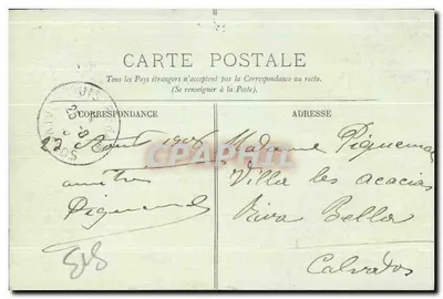 Dives — A Prefeitura — LL. — Verso