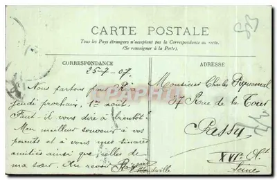 CAEN — Duża klucz łuku świętego Piotra — LL. — Rewers