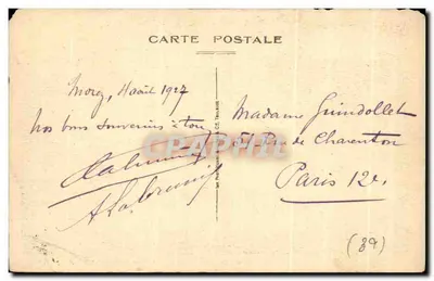 Morez-le-Bas — Le Viaduc du Chemin de Fer — C. Rotureau, Libraire, Jura, n°13 — Verso