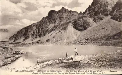 Le Dauphiné — Ascensão de Chamrousse — Um dos lacs Robert e o Grand Vent — Selecta