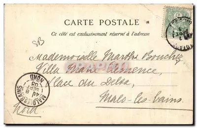 Bordeaux — La Bourse et les Quais Nord — M. D. Edit. — Rewers