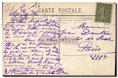 Bordeaux — L'Église Saint-Martial — éditeur BR - 2441 — Rewers