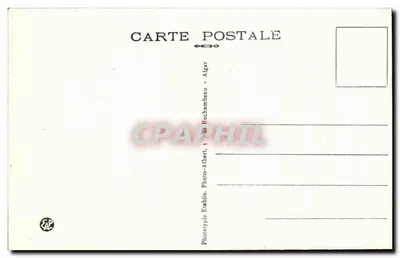 Strada da Sétif a Bougie — Gole di Chabat-el-Akra — Editore: Photo-Albert, Alger — Verso