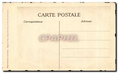 Meaux — Katedra w Meaux z Germainem — Impr. L. Fontaine, 23 Rue Prud'homme, Paris — Rewers