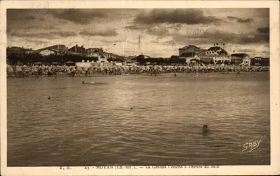 ROYAN (Ch.-Inf.) — La Grande Conche à l'Heure du Bain — SABY